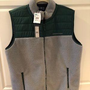 Vineyard Vines Mens Sherpa Vest